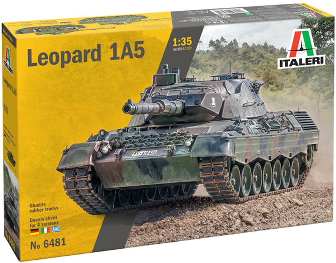 Italeri 510006481-1:35 Leopard 1 A5
