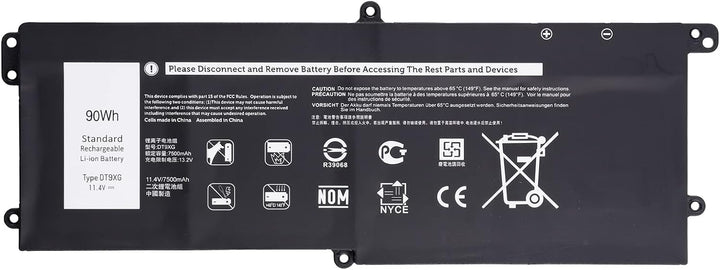 SwarKing Ersatz Akku Kompatibel mit DT9XG Dell Alienware Area-51m R1 R2 ALWA51M-D1968W 07PWKV