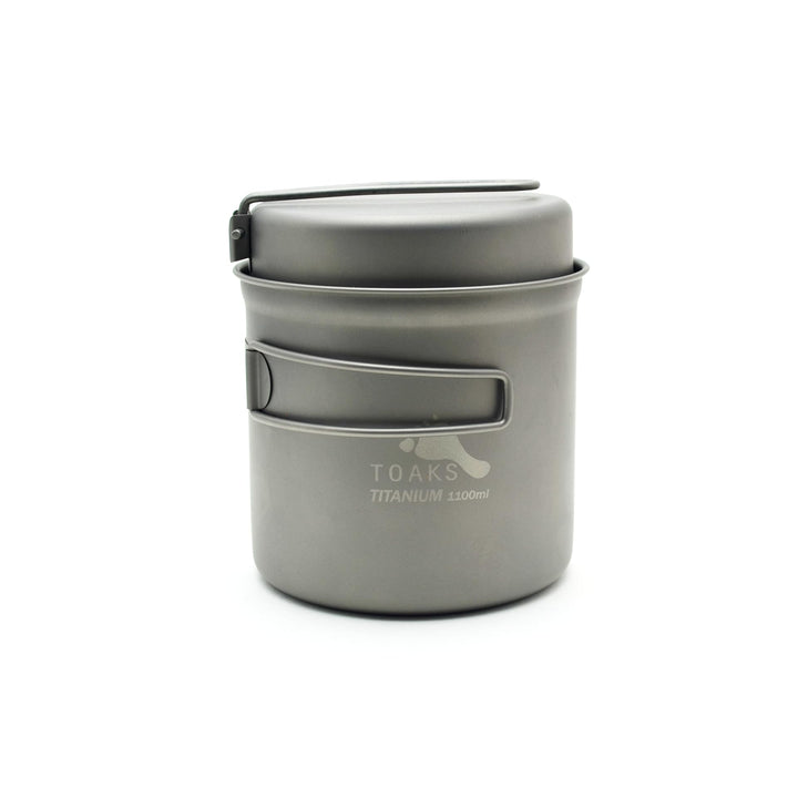 TOAKS Titanium Pot with Pan, 1100 ml