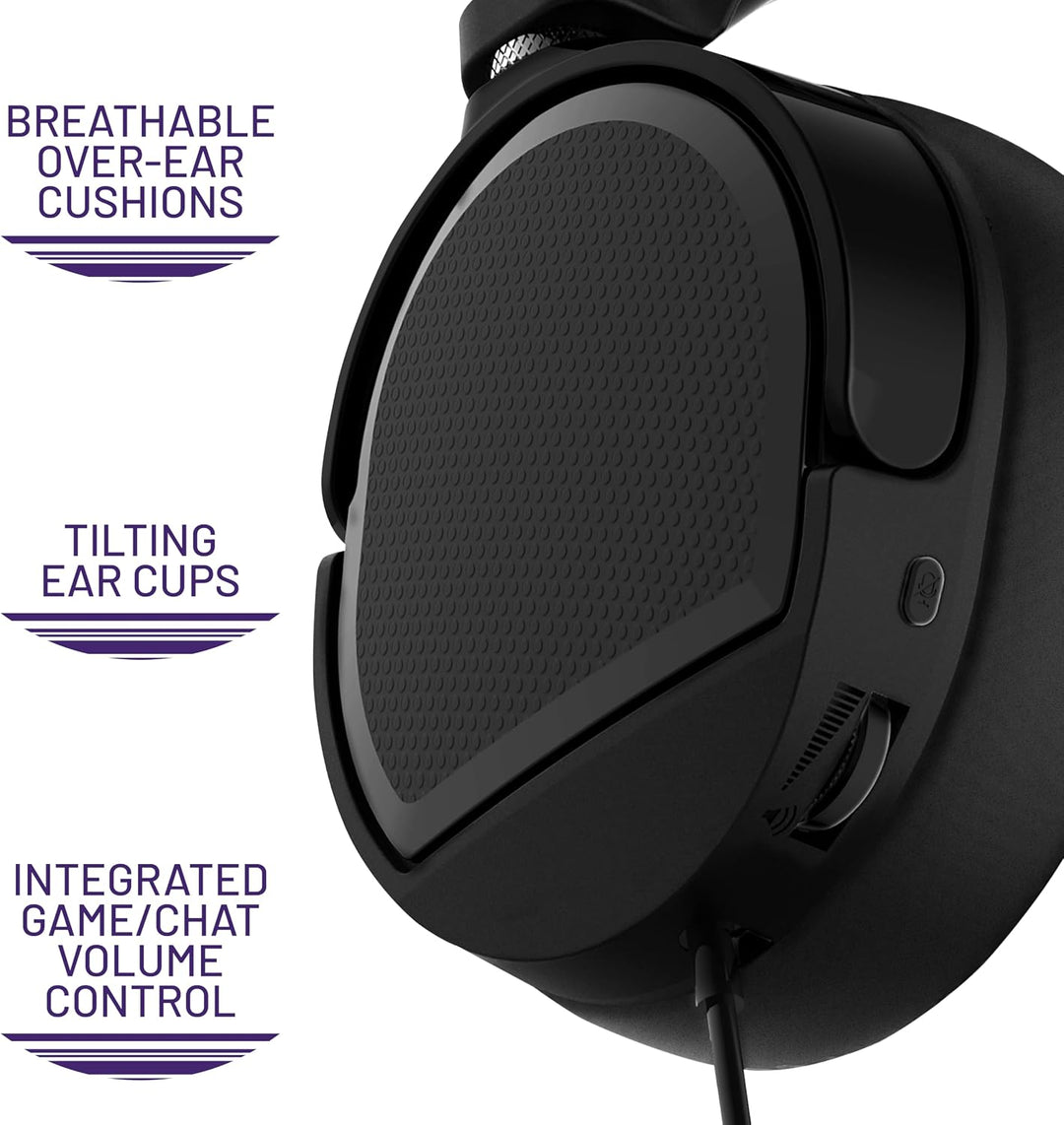 STEALTH Panther Gaming Headset Over Ear Gaming Headset PS4/PS5, Xbox, Switch, PC mit flexiblem Mikro