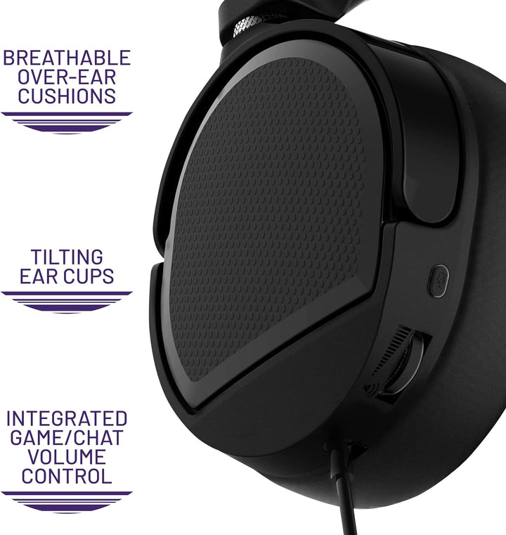 STEALTH Panther Gaming Headset Over Ear Gaming Headset PS4/PS5, Xbox, Switch, PC mit flexiblem Mikro