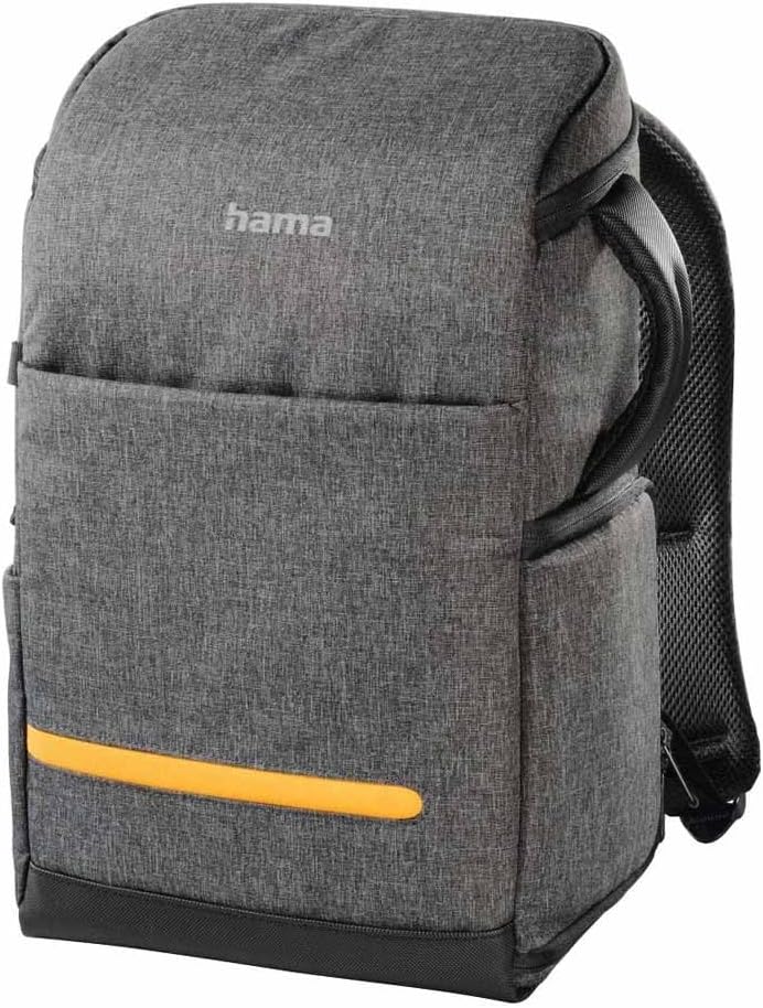Hama Kamerarucksack "Terra" aus Recycling-Polyester für Kamera und Zubehör (grosser Fotorucksack mit