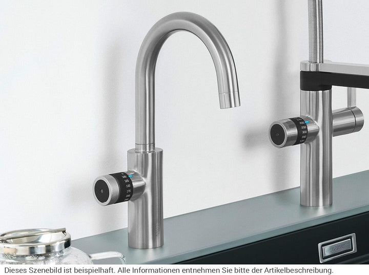 BLANCO drink.hot EVOL Mono PVD Steel | Heisswassersystem | Veredeltes kochend heisses Wasser | Click