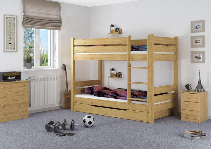 Handy-Ablage Ablagebrett Kiefer Massivholz oder weiss Bettablage V-90.82-14, Holzart/Holzfarbe:Kiefe