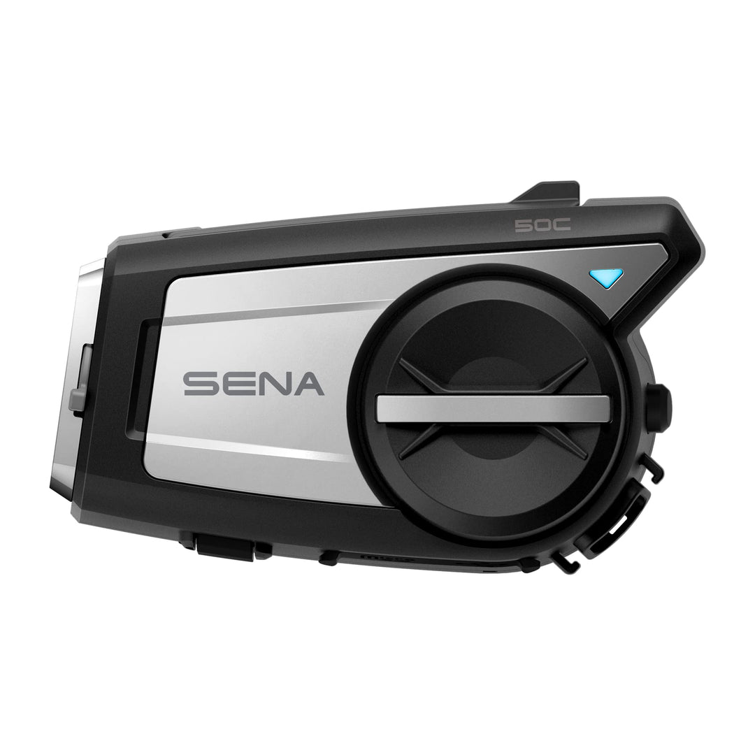 Sena 50C Motorrad Kommunikations & 4K Kamerasystem mit Sound by Harman Kardon und Premium Mikrofon &