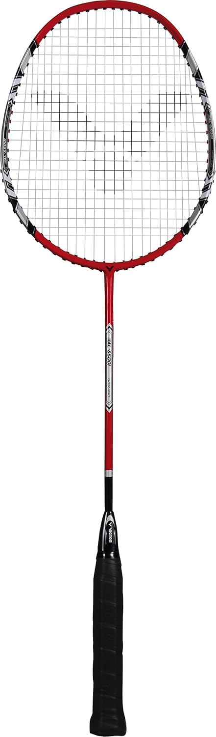 VICTOR Badmintonschläger AL 6500 ISO, Rot/Silber, 66.4 cm, 110/0/0