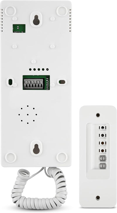 REV 003003101 Sprechanlage, Gegensprechanlage mit Türöffner, 230VAC, Alarmfunkt., weiss