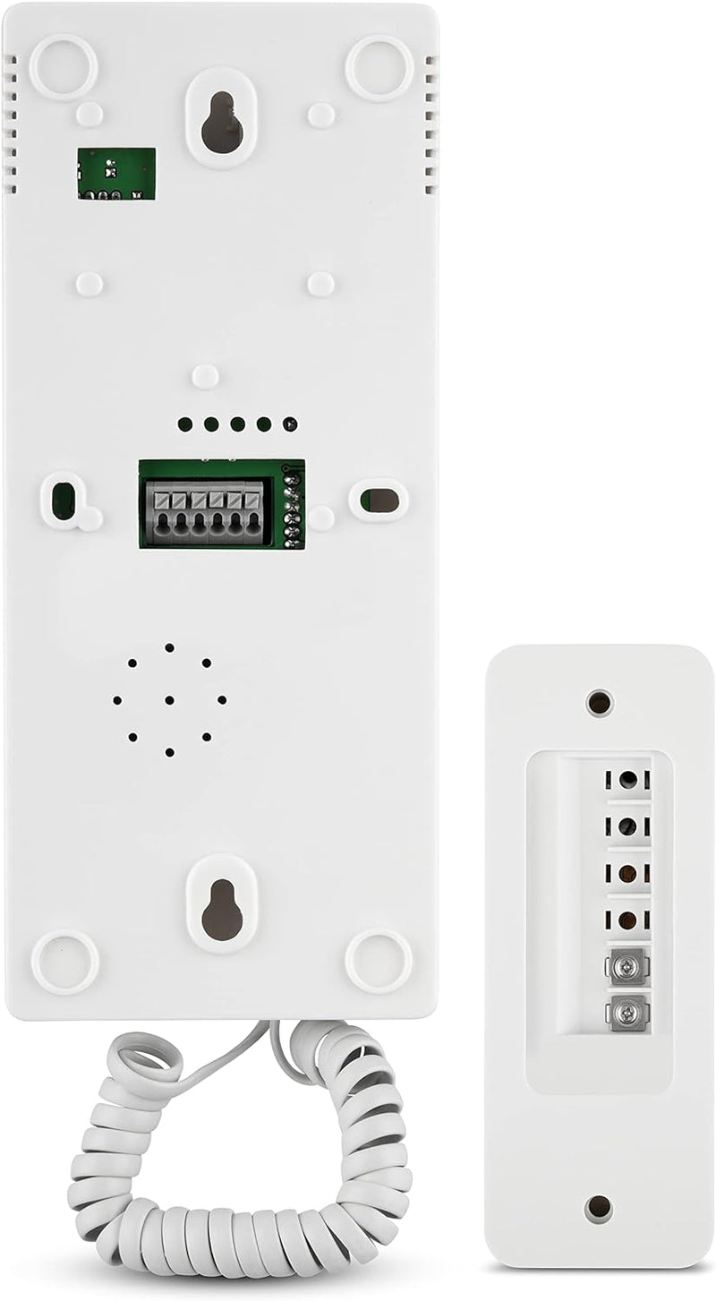 REV 003003101 Sprechanlage, Gegensprechanlage mit Türöffner, 230VAC, Alarmfunkt., weiss