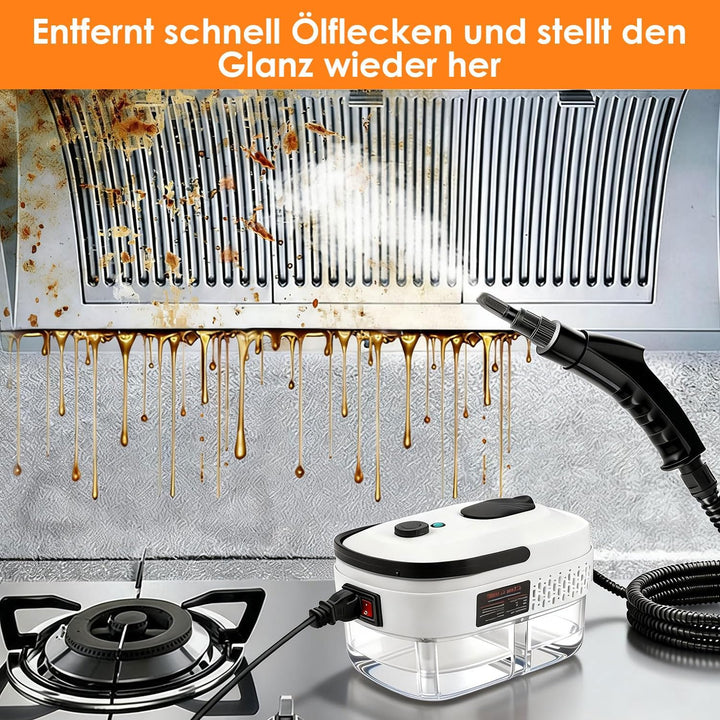 Dampfreiniger Handgerät 1400ml, 6 Stufen Dampfsteuerung Für Haushalt