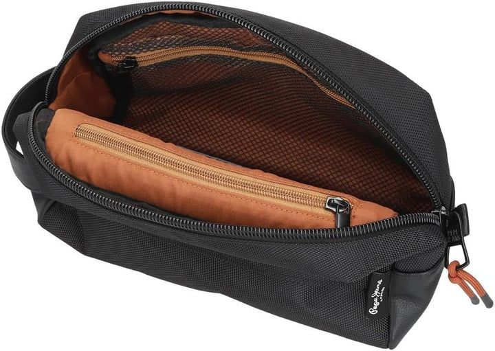 Pepe Jeans Egham Umhängetaschen und Kulturbeutel schwarz, Polyester, verschiedene Grössen Makeup Tas