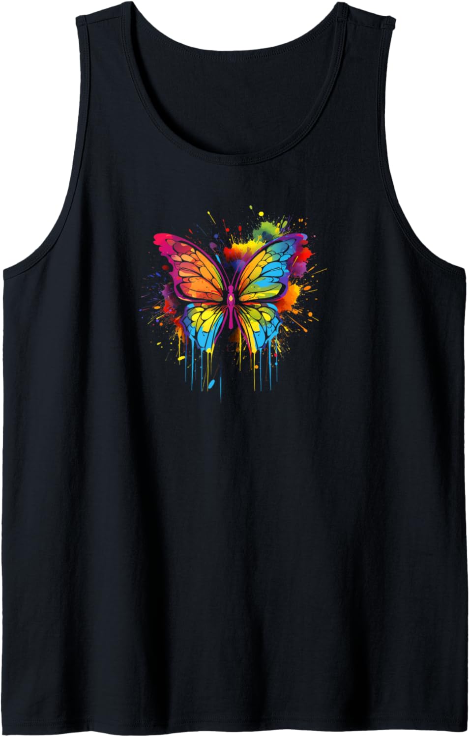 Schmetterling Kunst Tank Top