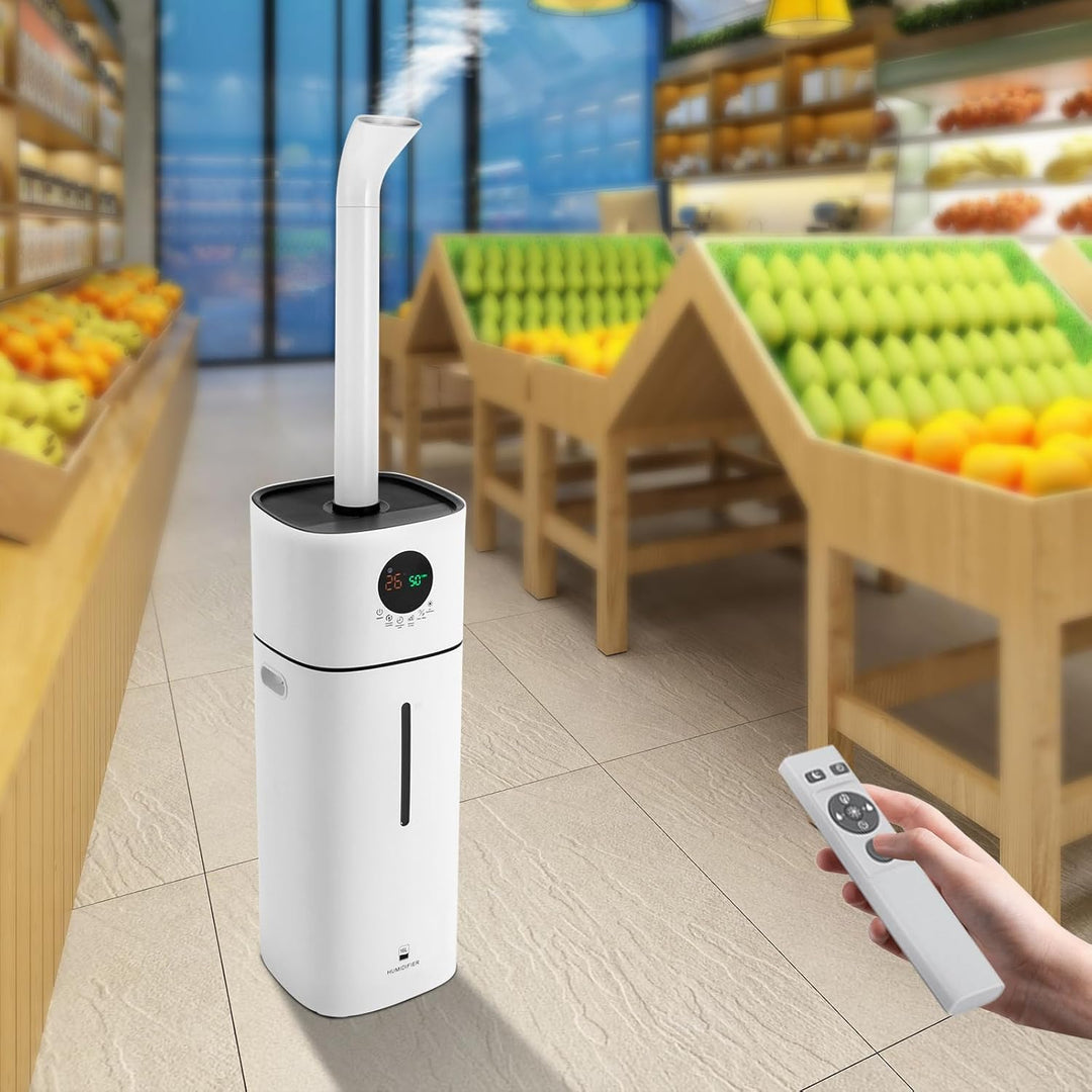 Luftbefeuchter Air Humidifier Raumbefeuchter Ultrasonic mit Fernbedienung und LED Anzeige für Schlaf