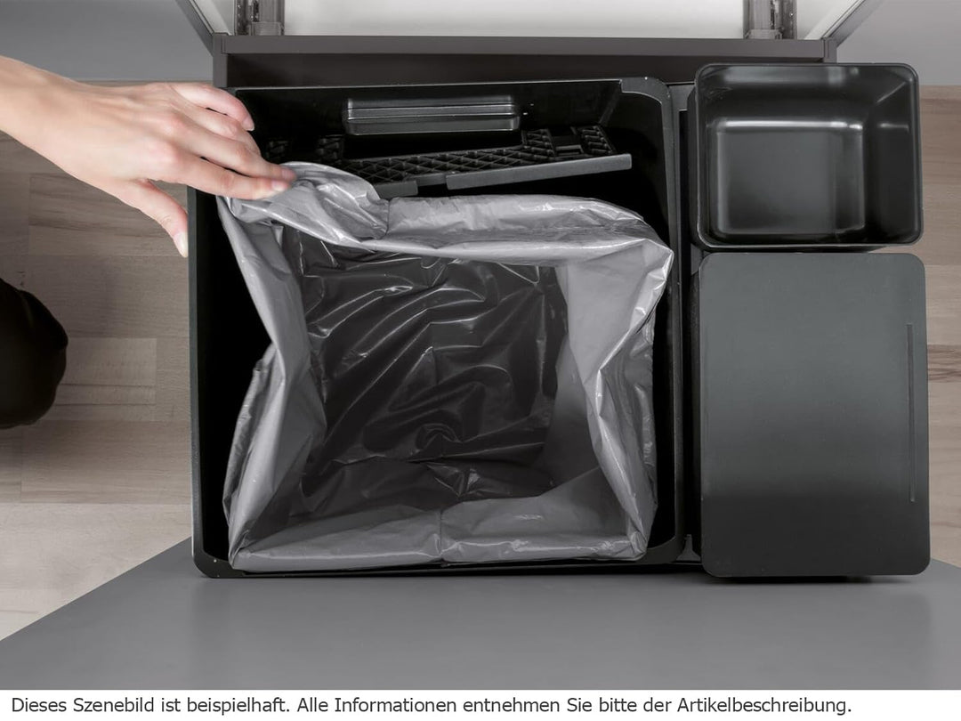 PEKA Oeko Universal 40+6+1.2 Liter 200.1668.43 Einbau Abfallsammler Anthrazit