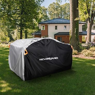 XXXL Quad ATV Abdeckplane NEVERLAND Fahrzeug Abdeckung Schutz Cover 256 * 110 * 120cm Phosphoreszier