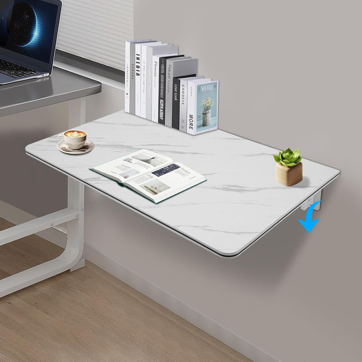Wandklapptisch Klappbarer Wandtisch Schwimmender Schreibtisch Esstisch mit Pop up Verbindung Arbeits