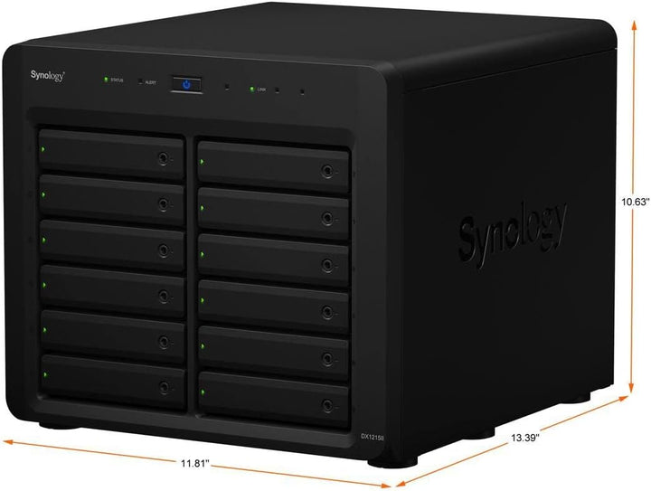 Synology 12 Bay Expansion Unit DX1215II (Diskless)