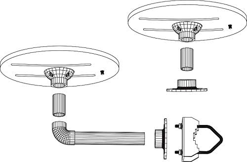 MegaSat 200198 T4, aktive DVB-T Antenne weiss