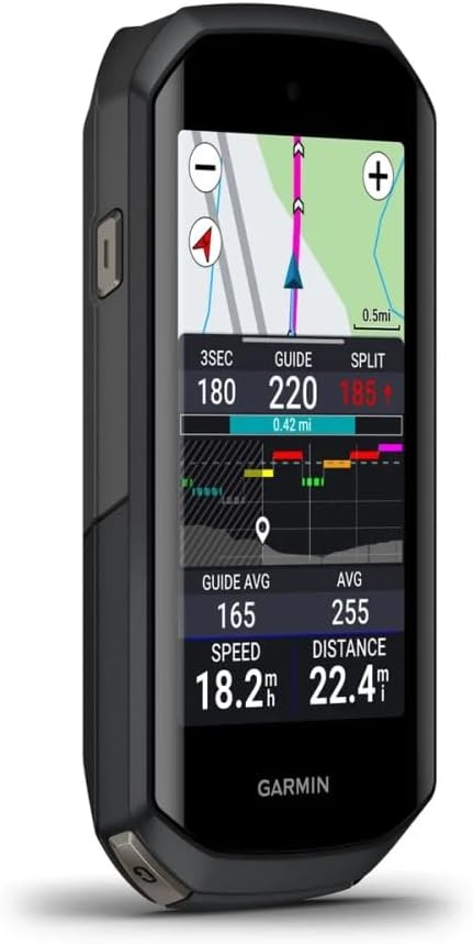 Garmin Unisex Edge 1050 Fahrradcomputer, schwarz, OneSize