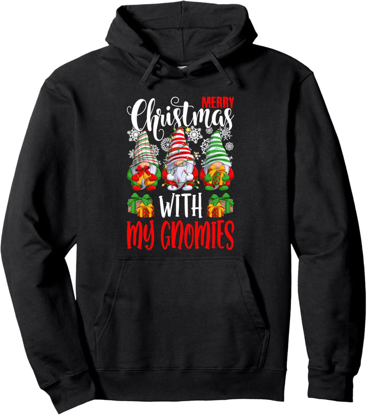 Frohe Weihnachten mit My Gnomies Xmas Gnomes Family Christmas Pullover Hoodie