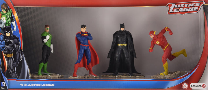 Schleich 22515 Justice League Set mit Batman, Superman, Green Lantern und The Flash
