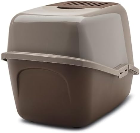 Beeztees 400467 Katzentoilette Nestor, 56 x 39 x 41 cm, braun/grau