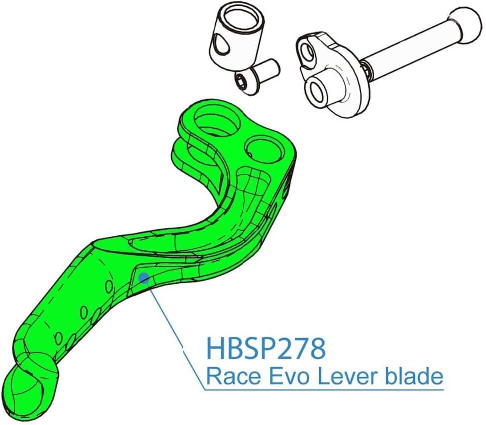 Hope Race Evo Lever Blade - Black