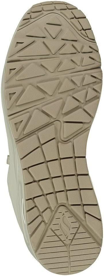 Skechers Herren UNO Stand On Air Sneaker 39.5 EU Off White Durabuck Mesh, 39.5 EU Off White Durabuck