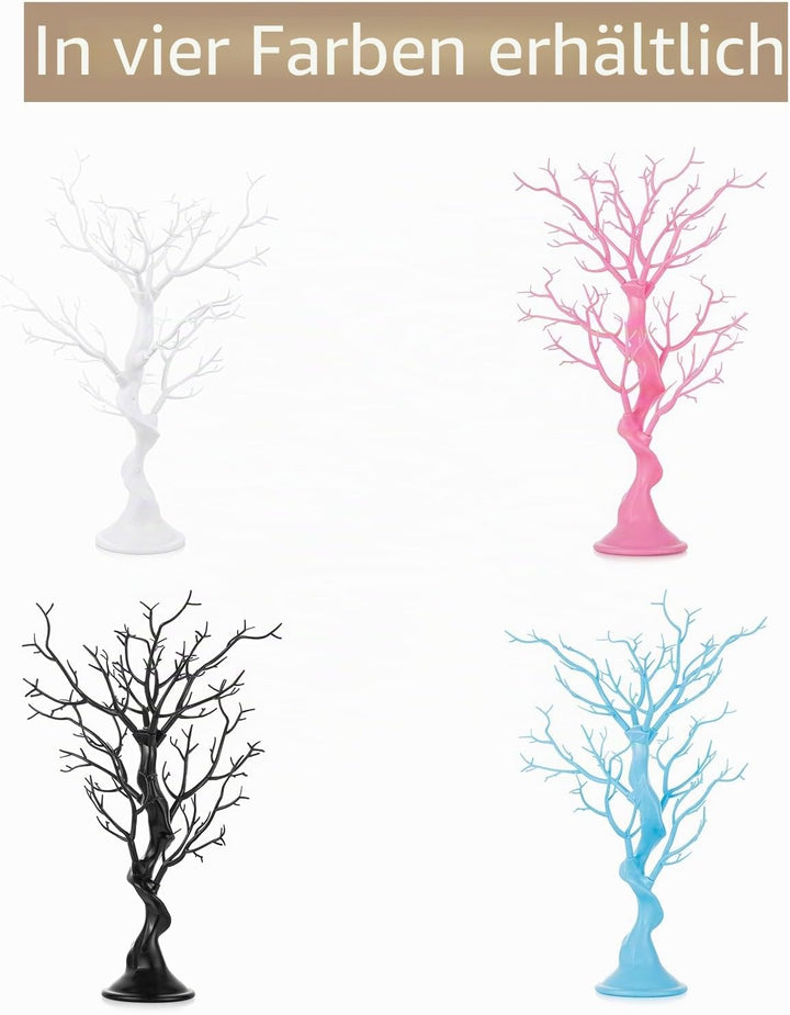 Sziqiqi Künstlicher Baum für Dekoration Hochzeit/Esstisch, abziehbarer Wunschbaum Hochzeit, Dekorati