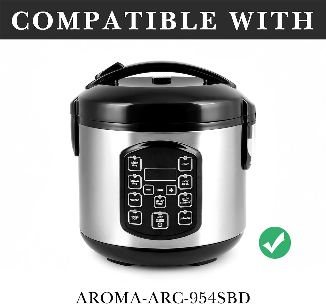 Linkidea Reiskocher Innentopf Ersatz, 304 Edelstahl Schnellkochtopf Topf, Multi-Cooker Ersatz Innens