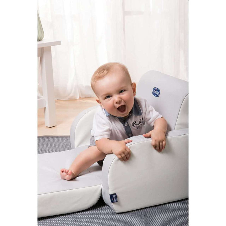 CHICCO BABYSESSEL TWIST Sitzfläche für 1 Kind, 3 Verwendungsmöglichkeiten: Couch, Longchair, Liege D