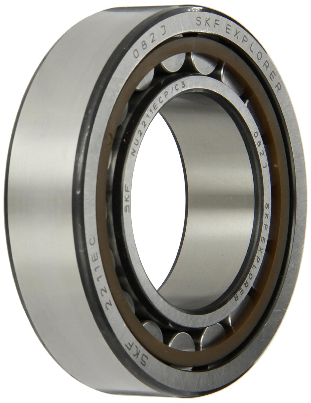 SKF Zylinder-Radialrollenlager, 55 ID, Stahl