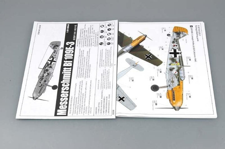 Trumpeter 02288 Modellbausatz Messerschmitt Bf 109E-3
