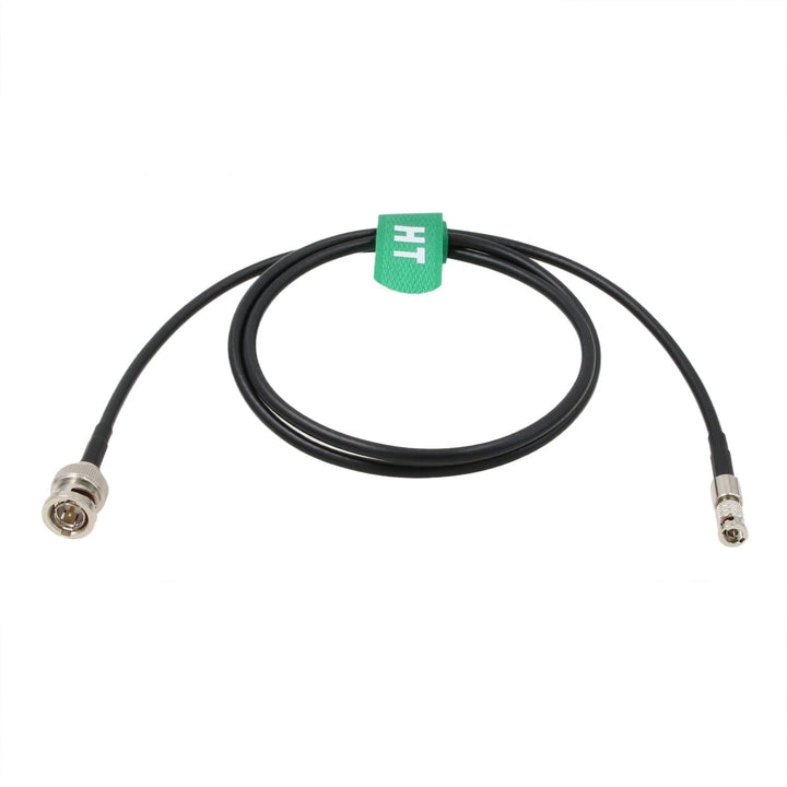 HangTon 3G SDI Video Koaxialkabel 75 Ohm HD Micro BNC auf Standard BNC für DJI Lightbridge 2, Blackm