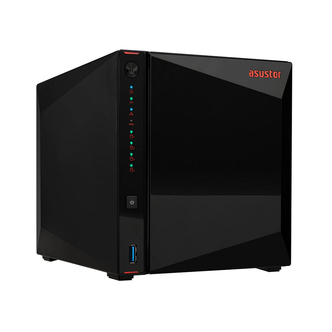 Asustor - WD RED AS5304T/4G/24T-WDRED 24To WD Rot, 24To WD Rot
