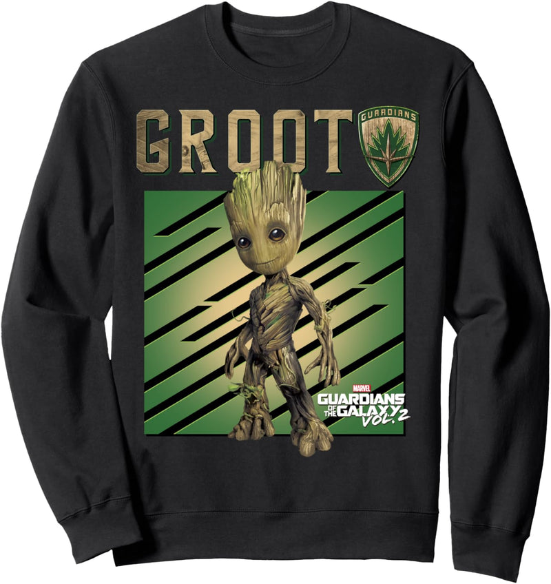 Marvel Guardians Vol. 2 Baby Groot Shield Sweatshirt