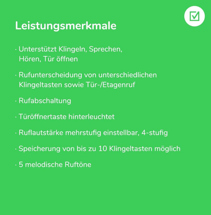 Schneider Electric 1763040 Wohntelefon Gegensprechanlage, Türsprechanlage Schwarz, Schwarz