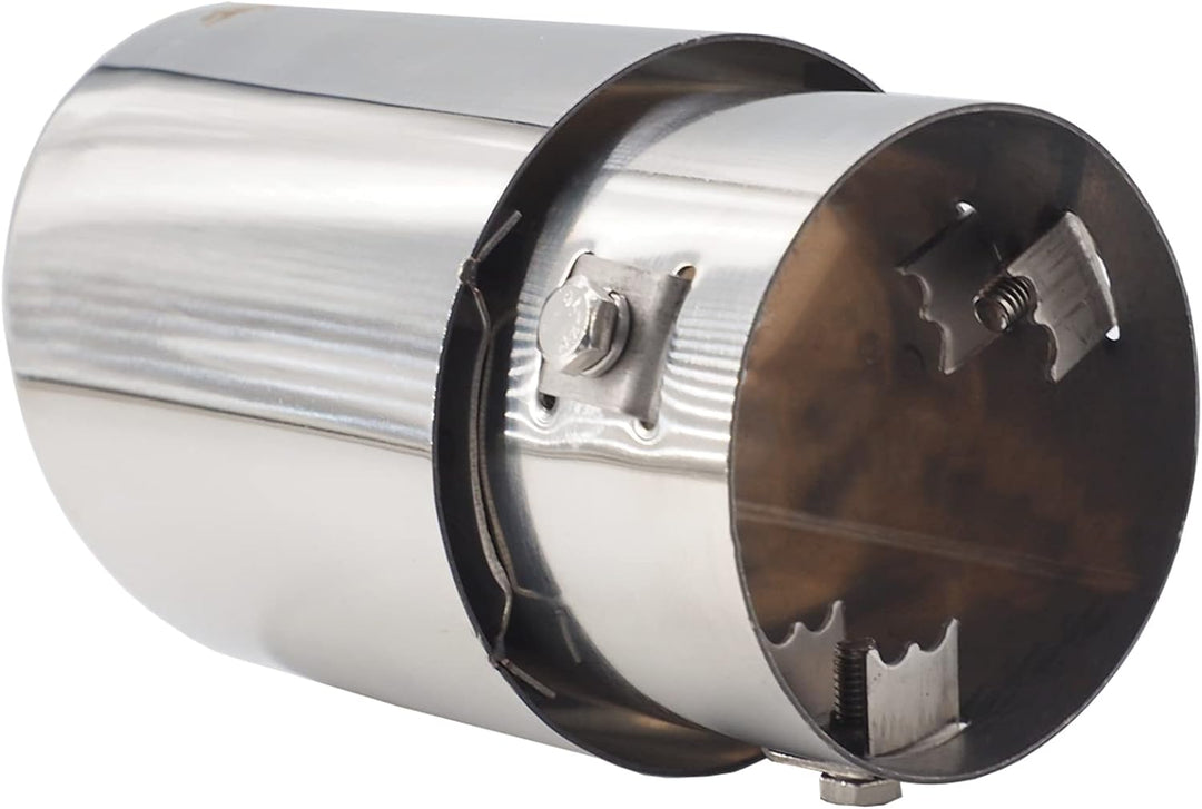 Simoni Racing TRX/09 Exhaust Tip Oval, INOX
