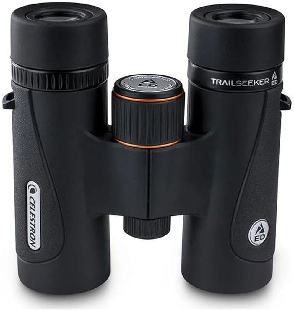 Celestron 71401 TrailSeeker ED 8 x 32 Dachprismen-Fernglas, Vollbreitband-Mehrschichtlinse, BaK-4 Pr