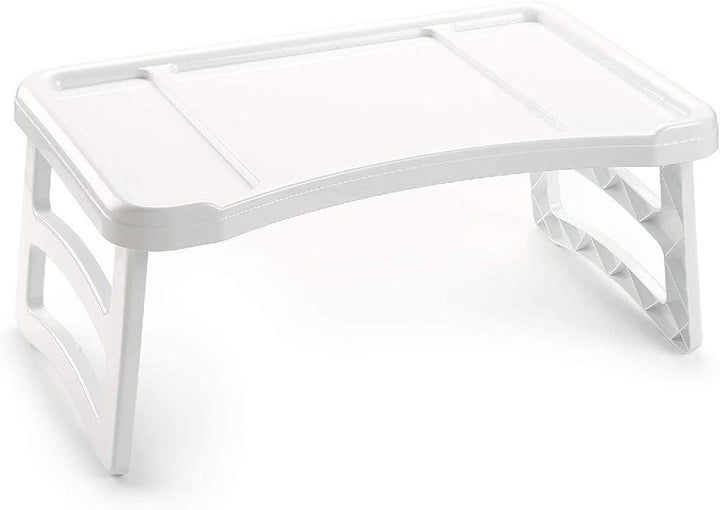 Plastic Forte Laptop-Tisch, Weiss, 33 x 33 x 23.5 cm, Bett, Nachtisch