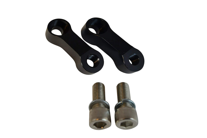 Motorrad Spiegel Verlängerungen M10 Gewinde Mit Rechts Rückwärtsgang Rotation 6cm Lang - Paar