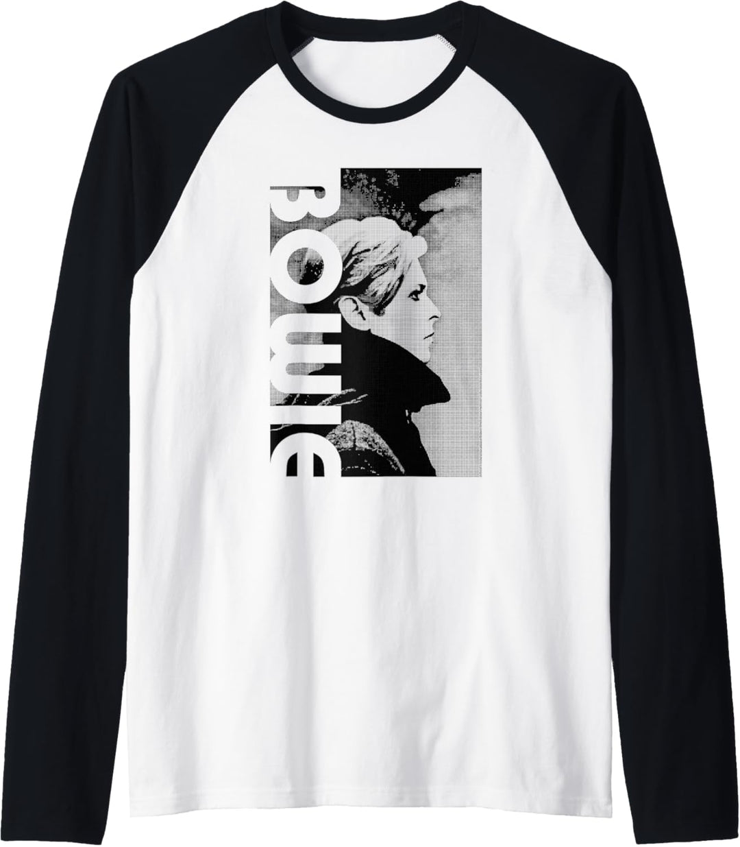 David Bowie – niedriges Profil Raglan