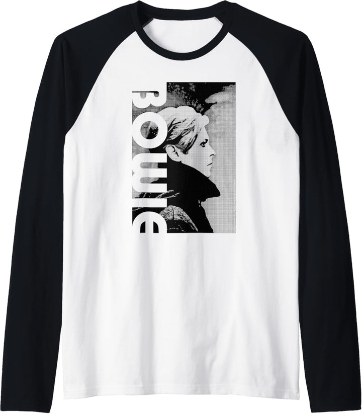 David Bowie – niedriges Profil Raglan