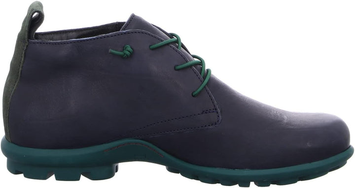 Think! Herren Kong_3-000144 Nachhaltige, Leder Gefütterte Stiefelette 41.5 EU 8010 Navy Kombi, 41.5