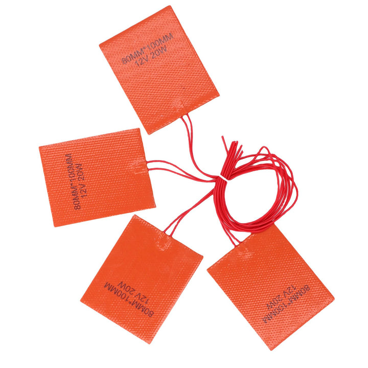 20 W 80 X 100 Mm Silikonkautschuk-Heizkissen, Industrielle Elektrische Heizmatte mit Schneller Erwär