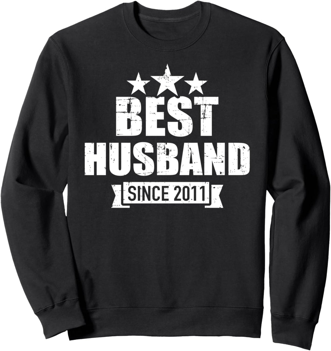 Bester Ehemann seit 2011 11. Hochzeitstag Sweatshirt
