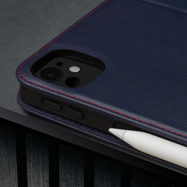 TORRO Lederhülle kompatibel mit iPad Pro 11" M5 / M4 - Echtleder iPad Pro 11 2025/2024 Hülle mit Sta