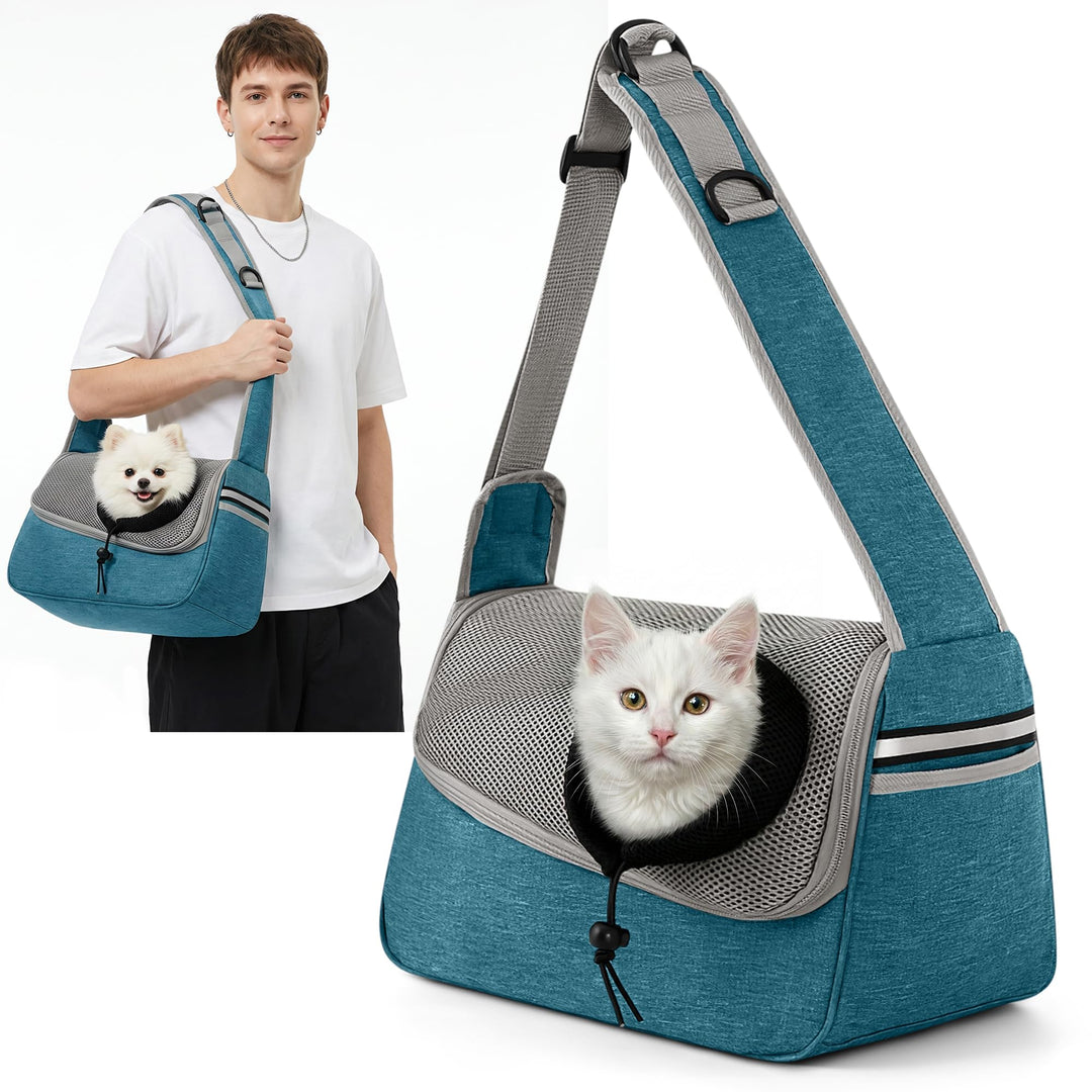 ALLSOPETS Hundetasche Tragetuch Hund Schultertasche Katzentragetasche Haustiere Tasche für Katzen un