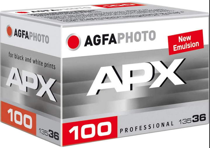 AgfaPhoto APX Test Set je 1x 100/400 ASA Schwarz Weiss Bilderfilm Ohne Entwicklung TEST 2 St., Ohne