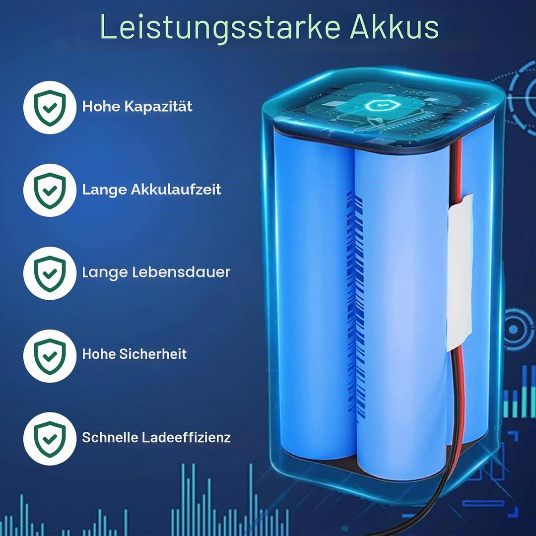 14.4V/14.8V 3400mAh Ersatzakku Kompatibel mit Lefant T700/M210P/M1 Venga VG RVC 3000 Robot Vacuum Cl