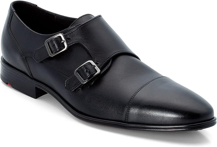 LLOYD Herren Slipper Mailand, Männer Businessschuhe,lose Einlage,Normalweit 43 EU Schwarz, 43 EU Sch